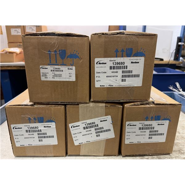 (5) Nordson #FR232N THB Air Control Units FR20 Series