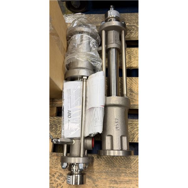 (2) ARO #66266-C43-B Lower Piston Pump Assemblies