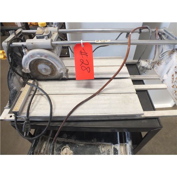 Mastercraft Wet Tile Saw