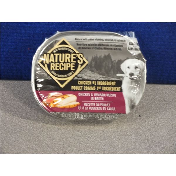 Two Cases Of Natures Recipe Chicken & Venison Dog Food