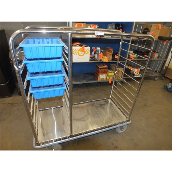 Stainless Steel Cart On Wheels
