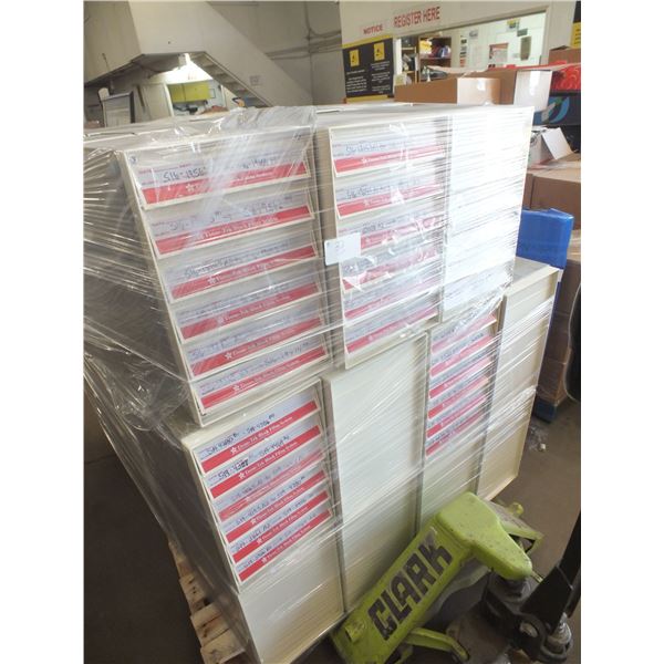 2 Pallets Of 6 Drawer Plastic Storage Boxes