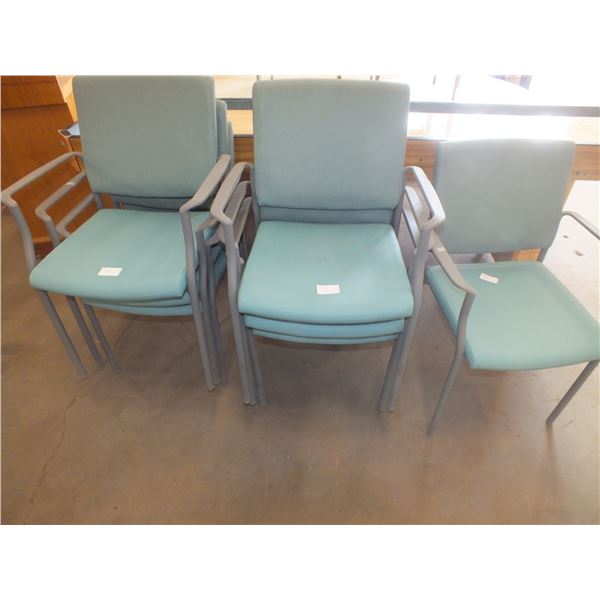 7 Weighted Arm Chairs