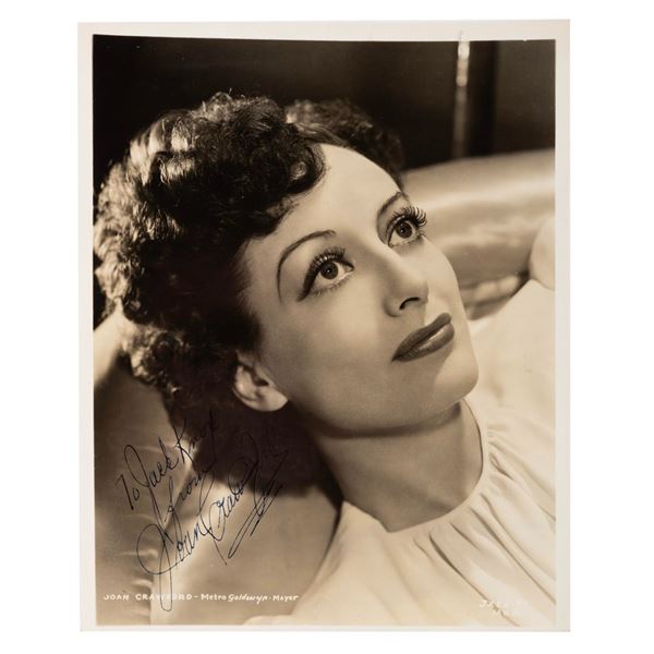 A Joan Crawford Signed Photograph.