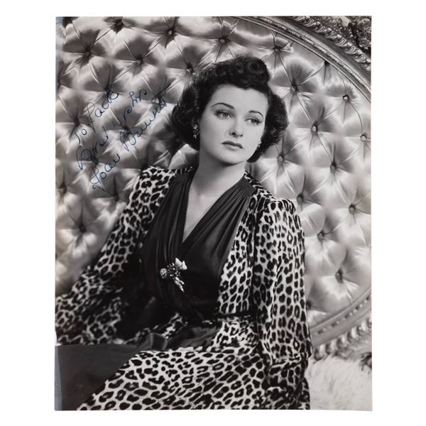 A Joan Bennett Signed Photograph.