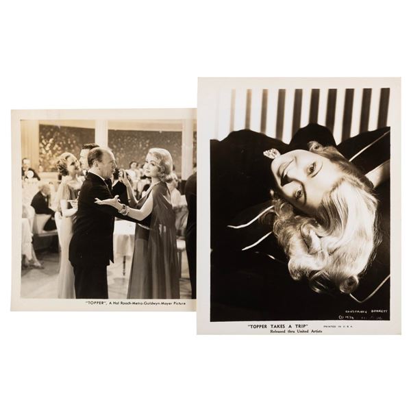 A Pair of "Topper" Film Publicity Photos.