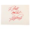 Image 2 : A George Raft Autograph and Photo.