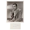 Image 2 : An Edward G. Robinson Autograph and Photo.