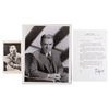 Image 1 : A James Cagney Fan Card, Signed Letter, and Publicity Photo.