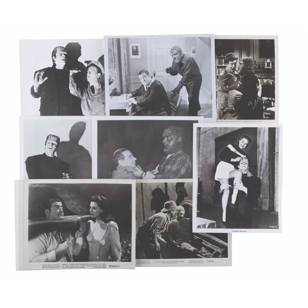 A Collection of Abbott and Costello Universal Monsters Movies Photos.
