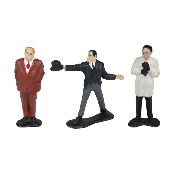 A Trio of Early James Bond Villain Figures.