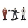 Image 1 : A Trio of Early James Bond Villain Figures.