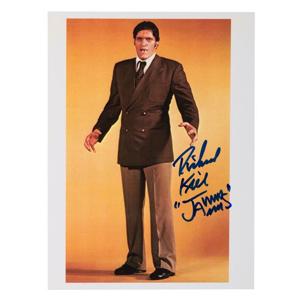 A Richard Kiel as "Jaws" Signed Photo Print.