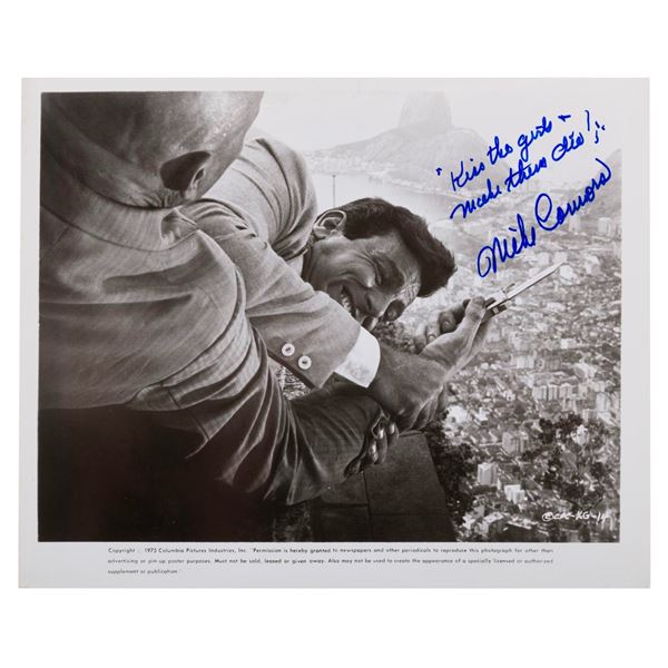 A Mike Connors Autographed Photograph.