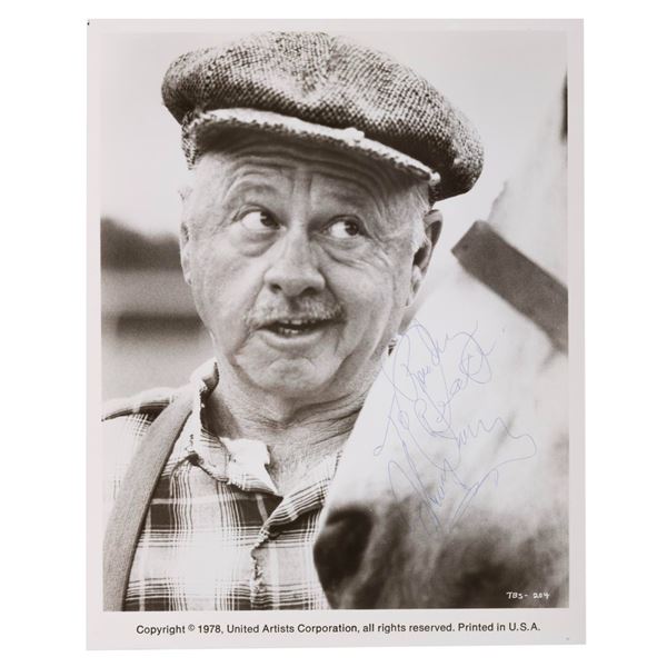 A Mickey Rooney "The Black Stallion" Signed Photograph.
