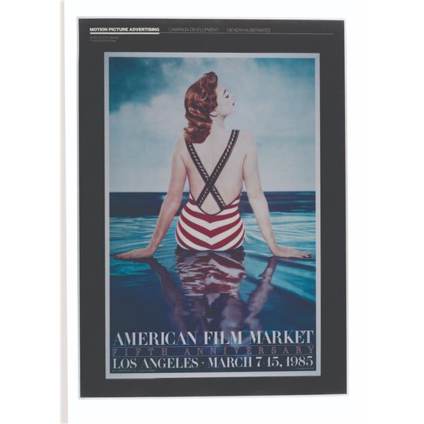 An American Film Market Anniversary Event Presentation Board.