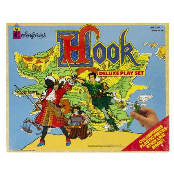 A "Hook" Deluxe Play Set by Colorforms.