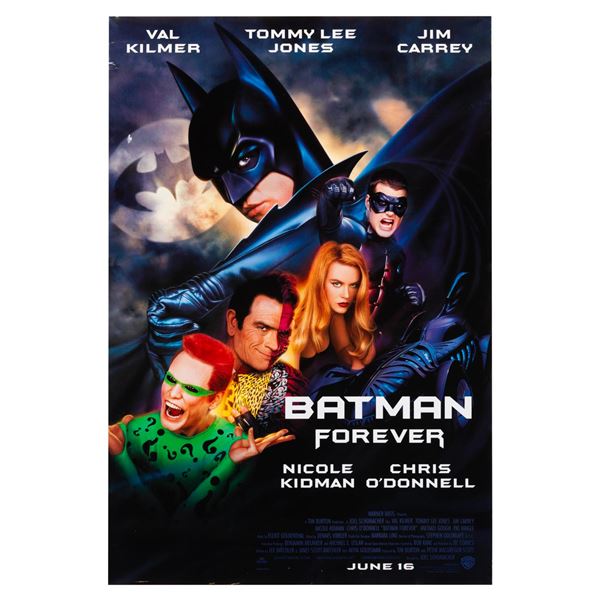 A "Batman Forever" One-Sheet.