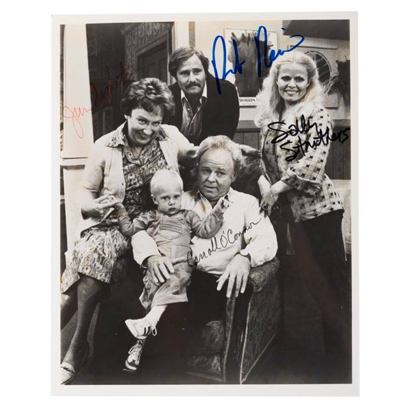 An "All in the Family" Cast-Signed Photograph.