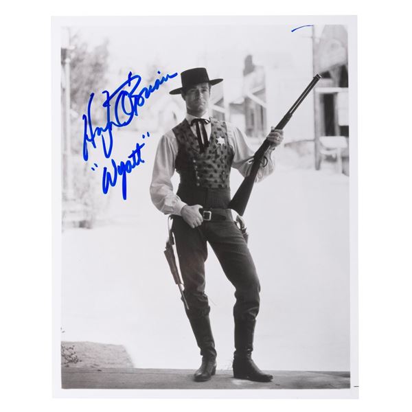 A Hugh O'Brian "Wyatt Earp" Autographed Photograph.