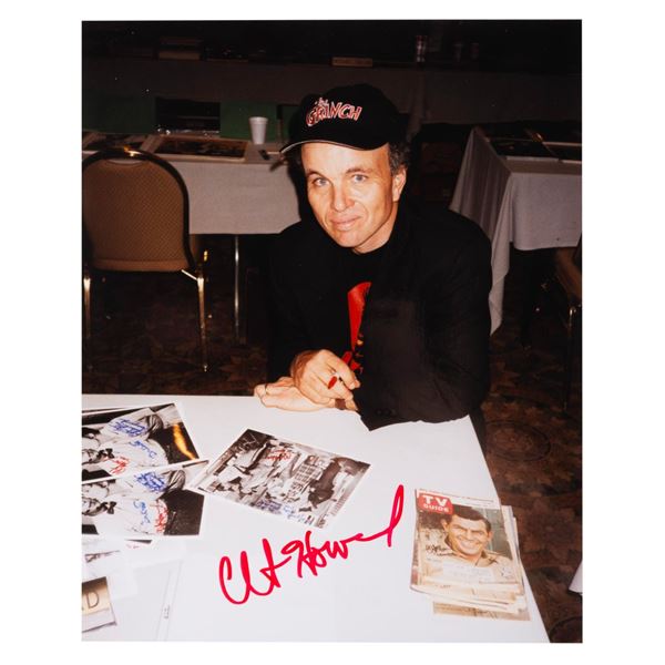 A Clint Howard Signed Photograph.