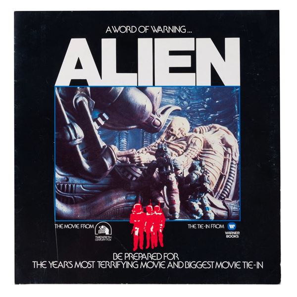 A 1979 “Alien” Promo Tie-In Guide.