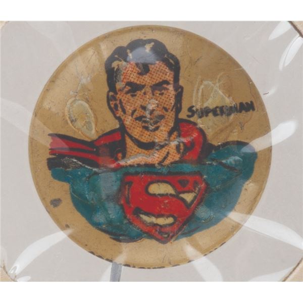 A "Superman" Kellogg's Pep Button.