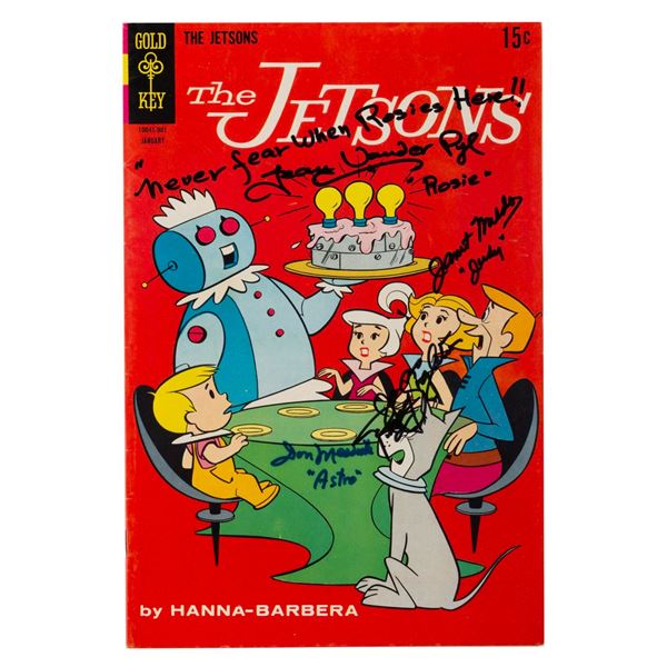 A Multi-Signed "The Jetsons" Comic Book.