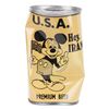Image 1 : A Mickey Mouse "Hey, Iran!" Beer Can.