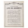 Image 3 : A "Mickey Mouse and Minnie's In Town" Sheet Music.
