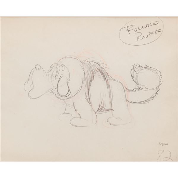 An Original “More Kittens” Production Drawing.