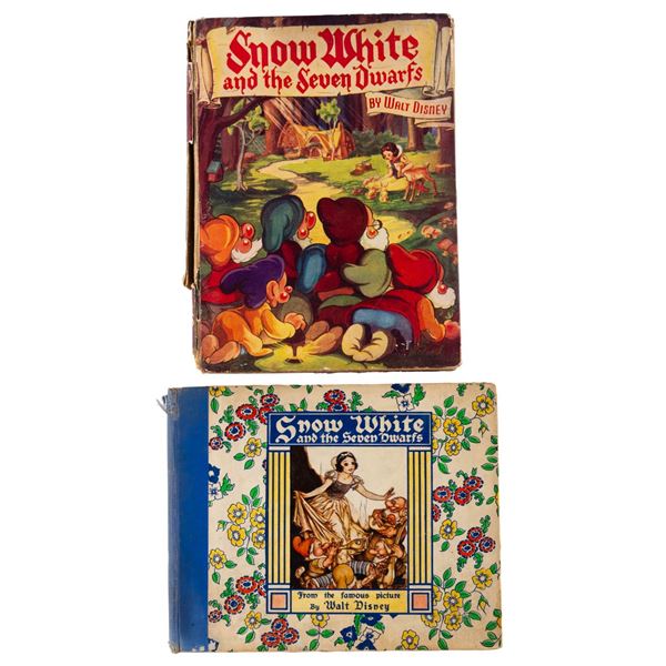 A Pair of "Snow White and the Seven Dwarfs" Books.