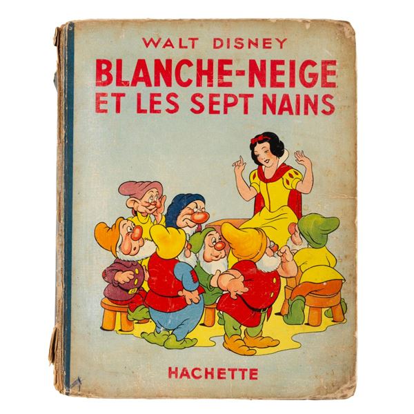 A Walt Disney's "Blanche-Neige et les Sept Nains" Book.