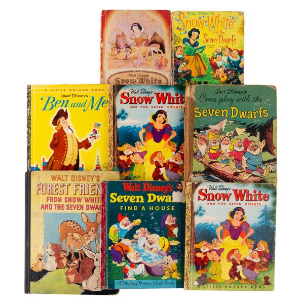 A Collection of “Snow White” and “Ben and Me” Storybooks.
