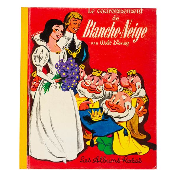 A "Le couronnement de Blanche Neige" Book.