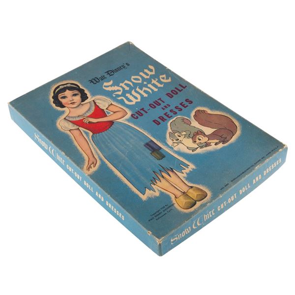 A "Snow White and the Seven Dwarfs" Cut Out Doll Box Set.
