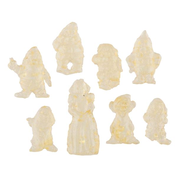 A Set of Plastic "Snow White" Character Figures.