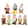Image 1 : An Enesco "Snow White and the Seven Dwarfs" Ceramic Figure Set.