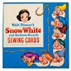 Image 2 : A "Snow White and the Seven Dwarfs" Sewing Cards Kit.