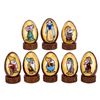 Image 1 : A "Snow White and the Seven Dwarfs" Egg Set.