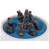 Image 4 : A Set of "Snow White and the Seven Dwarfs" Candleholders.