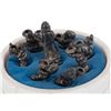 Image 5 : A Set of "Snow White and the Seven Dwarfs" Candleholders.
