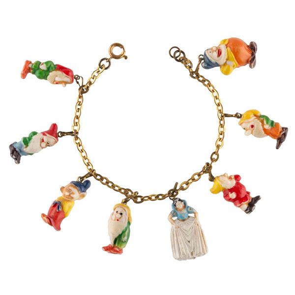 An Early "Snow White" Charm Bracelet.