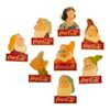Image 1 : A "Snow White" Coca-Cola Cast Member Pin Set.