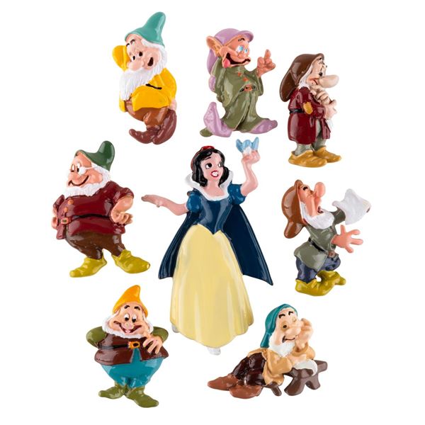 A Set of "Snow White" Wendy Gell Brooches.
