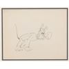 Image 2 : A Framed Pluto Production Drawing.