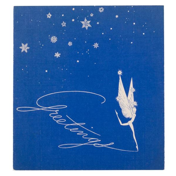 A 1940 Walt Disney Productions Christmas Card
