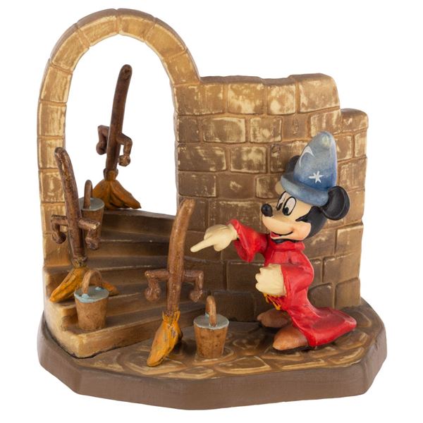 A Toriart by ANRI "The Sorcerer's Apprentice" Sculpture.