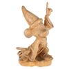 Image 2 : A Carved Wood Sorcerer Mickey Figurine.