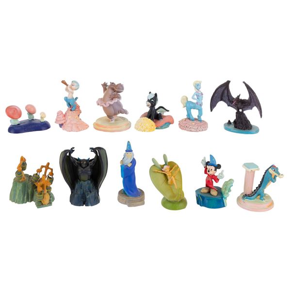 A Collection of "Fantasia" Pewter Miniatures.